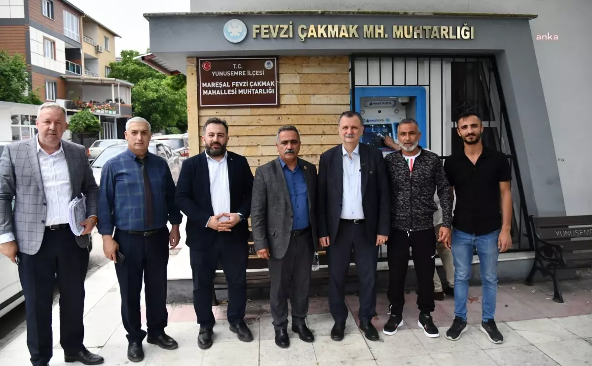 Yunusemre Belediye Başkanı Semih Balaban, mahalle projelerini inceledi