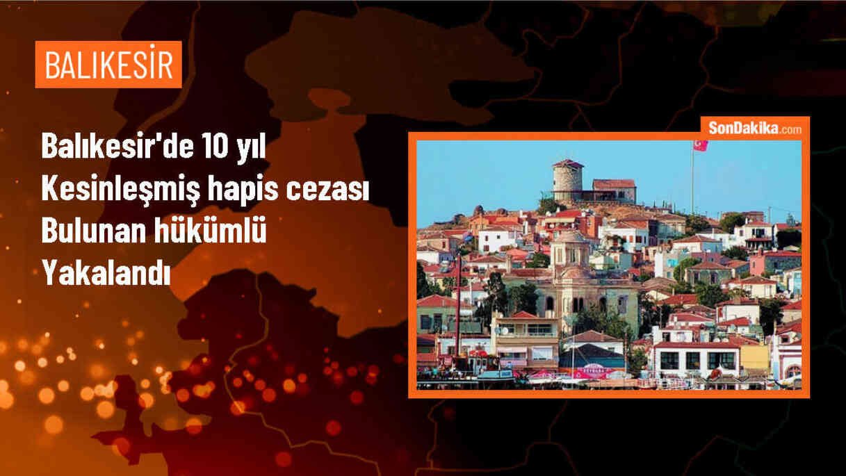 Edremit\'te firari hükümlü yakalandı