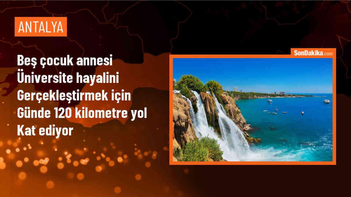 Kayseri\'de 5 çocuk annesi kadın, üniversiteye gidip gelmek için 120 km yol kat ediyor