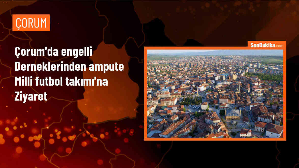 Engelli Bireyler, Ampute Milli Futbol Takımı\'nı Ziyaret Etti