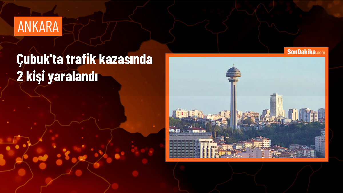 Ankara\'da Otomobil Çarpışması: 2 Kişi Yaralandı