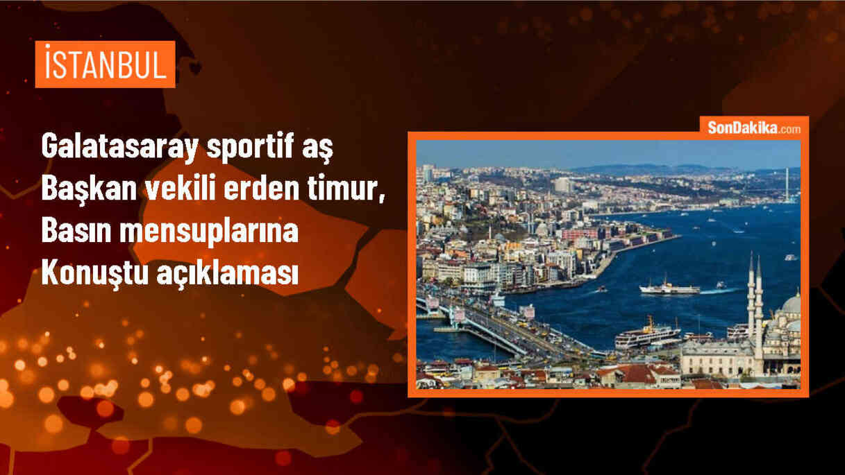 Galatasaray Başkan Vekili Erden Timur Florya arazisi konusunda farklı düşündüklerini söyledi