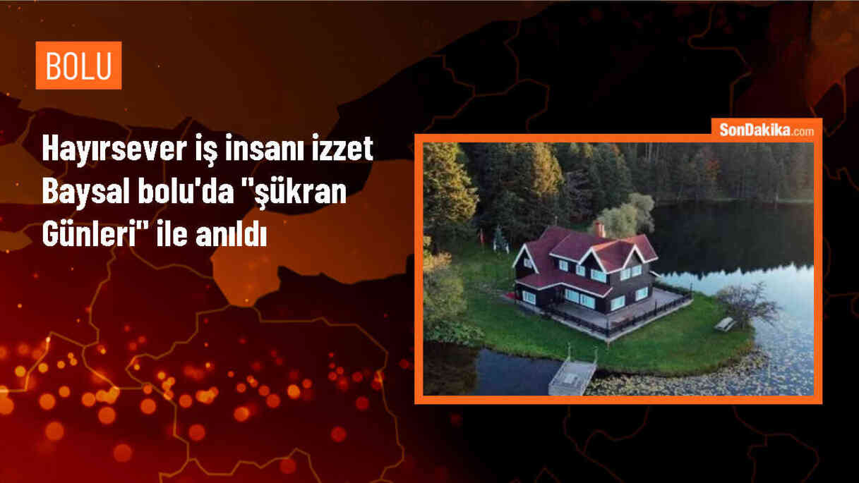 İzzet Baysal adına düzenlenen Şükran Günleri başladı