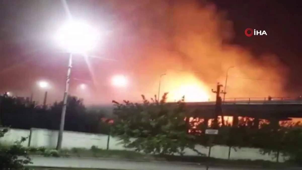 Luhansk\'ta petrol deposuna saldırı: 3 ölü
