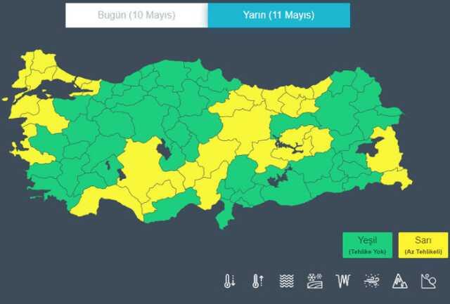 Meteoroloji 29 il için sarı alarm verdi! Şırnak dışındaki tüm illerde sağanak bekleniyor