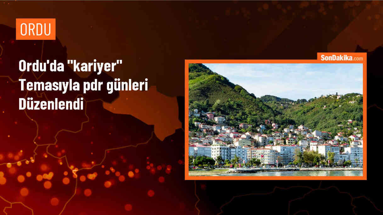 Ordu\'da Psikolojik Danışma ve Rehberlik Günleri düzenlendi