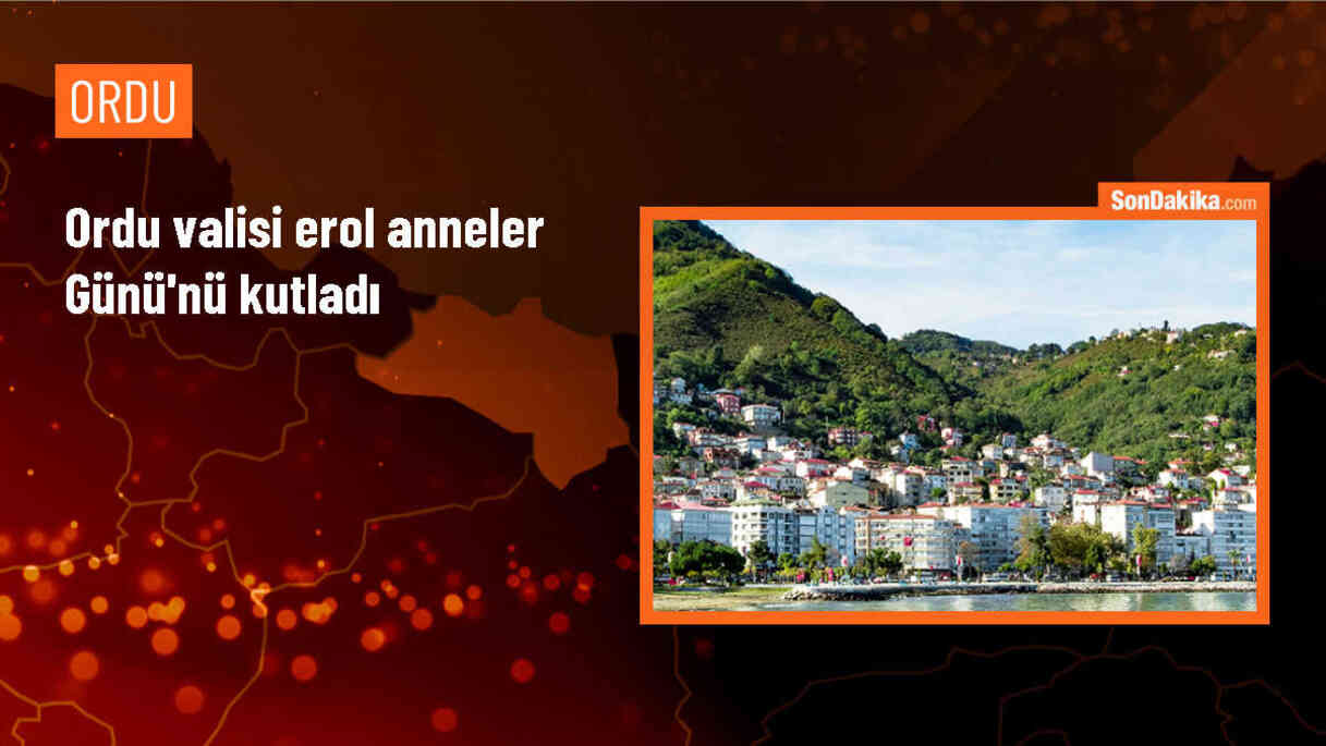 Ordu Valisi Muammer Erol, Anneler Günü dolayısıyla mesaj yayımladı