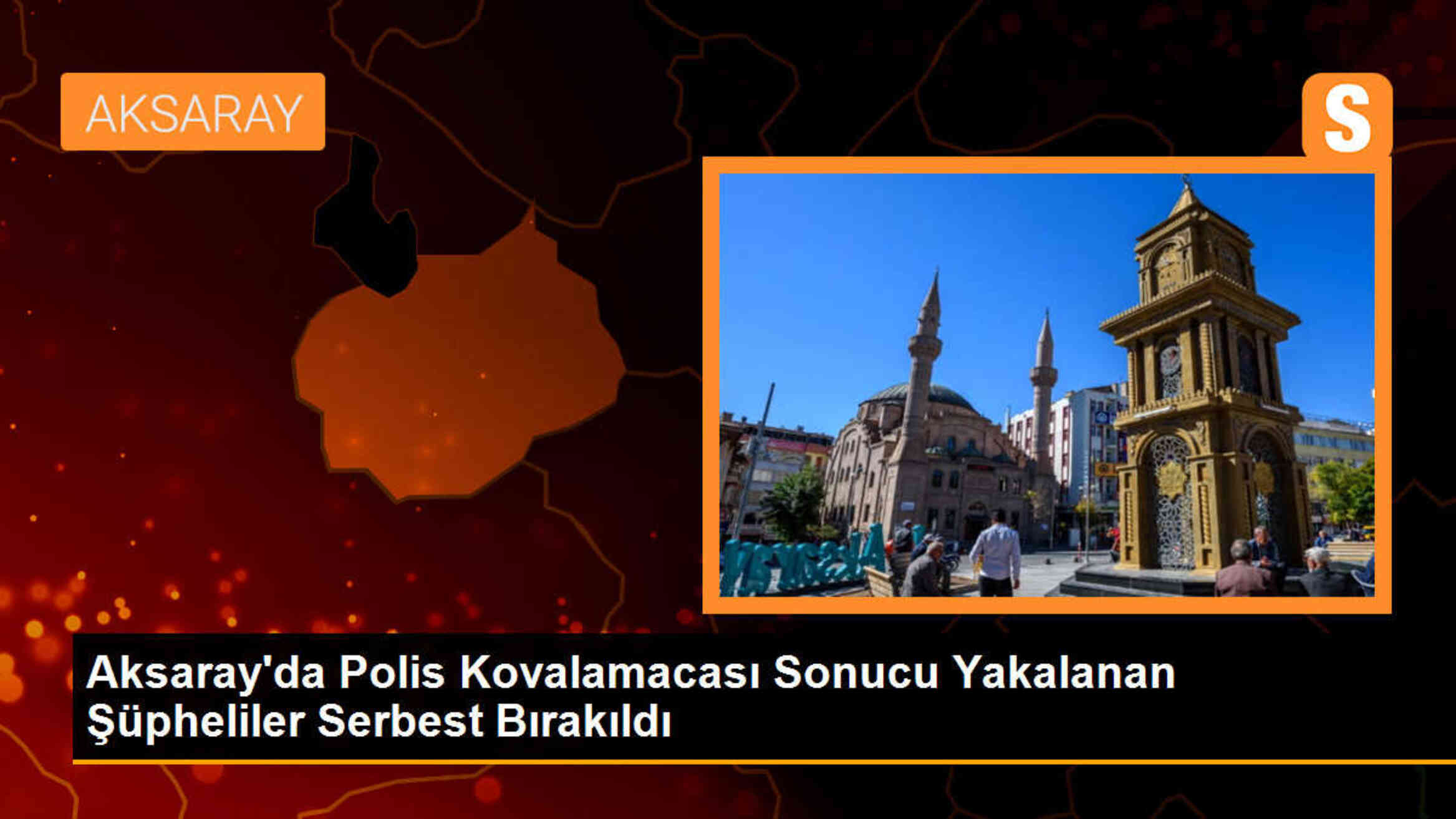 Aksaray\'da Polis Kovalamacasında Yakalanan 3 Şüpheli Serbest Bırakıldı