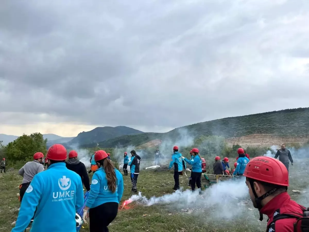 Karabük\'te temel UMKE eğitimi tatbikatlarla sona erdi