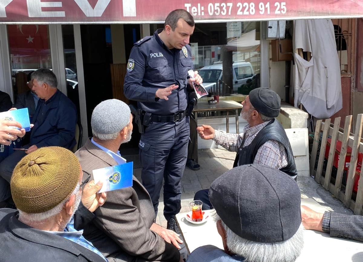 Erzurum Emniyet Müdürlüğü, Aşkale İlçesinde Dolandırıcılığa Karşı Uyarıcı Çalışmalar Yaptı