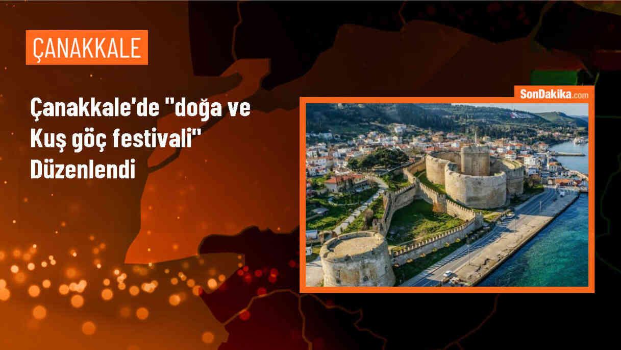 Çanakkale Belediyesi ve ÇOMÜ işbirliğiyle Doğa ve Kuş Göç Festivali düzenlendi