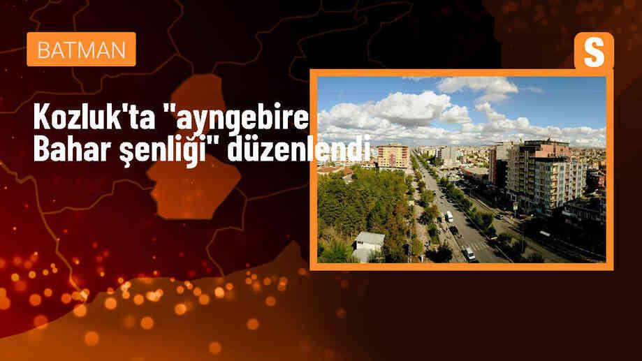 Batman\'ın Kozluk ilçesinde Ayngebire Bahar Şenliği düzenlendi