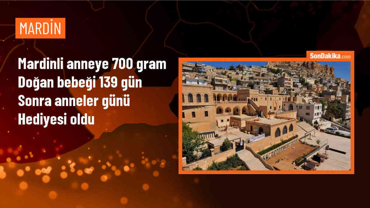 Mardin\'de prematüre bebek 139 gün süren tedavinin ardından annesine kavuştu