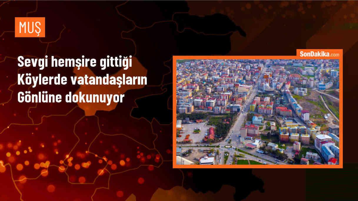 Muş\'ta görev yapan hemşire Sevgi Yıldız, mobil sağlık hizmetiyle köylerde insanların gönlüne dokunuyor