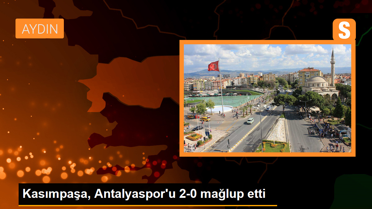 Kasımpaşa, Antalyaspor\'u 2-0 mağlup etti