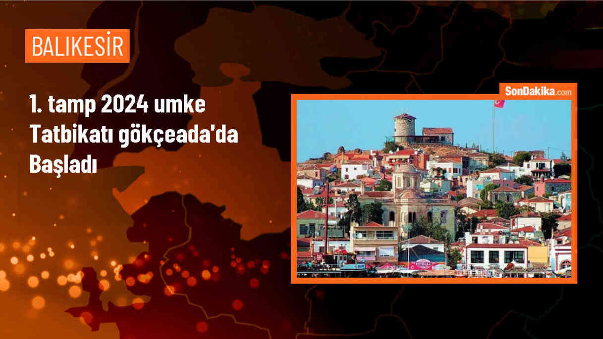 Türkiye Afet Müdahale Planı (TAMP) 2024 UMKE Tatbikatı Gökçeada\'da Başladı