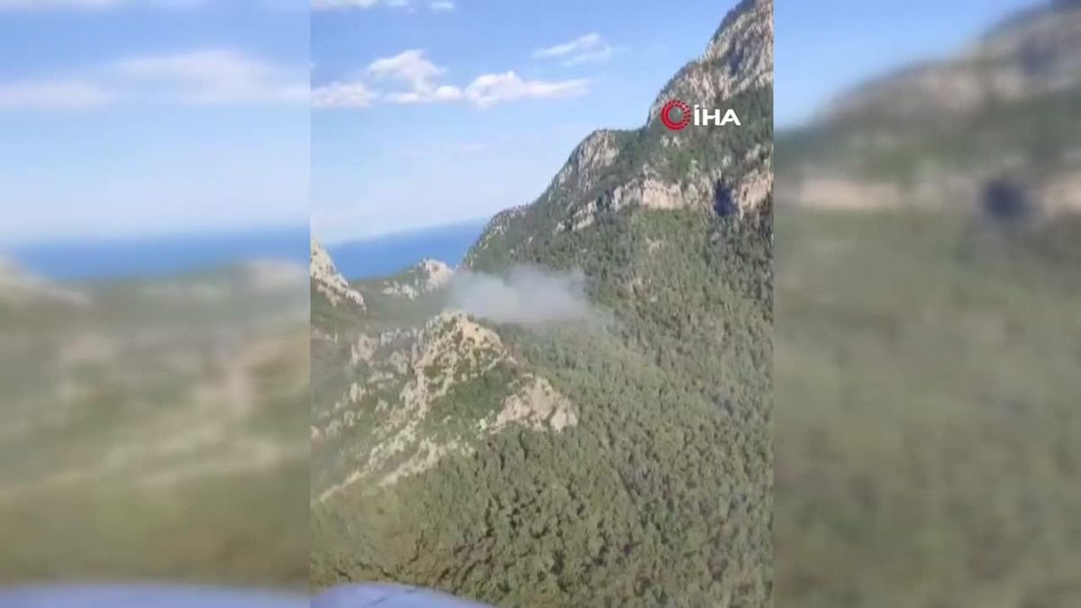 Antalya\'da orman yangını