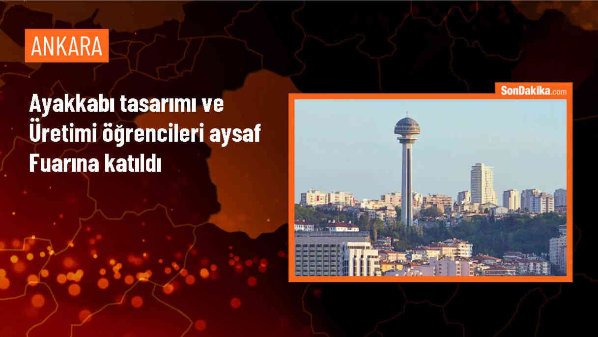 Ankara Üniversitesi Beypazarı MYO Öğrencileri AYSAF Fuarına Katıldı