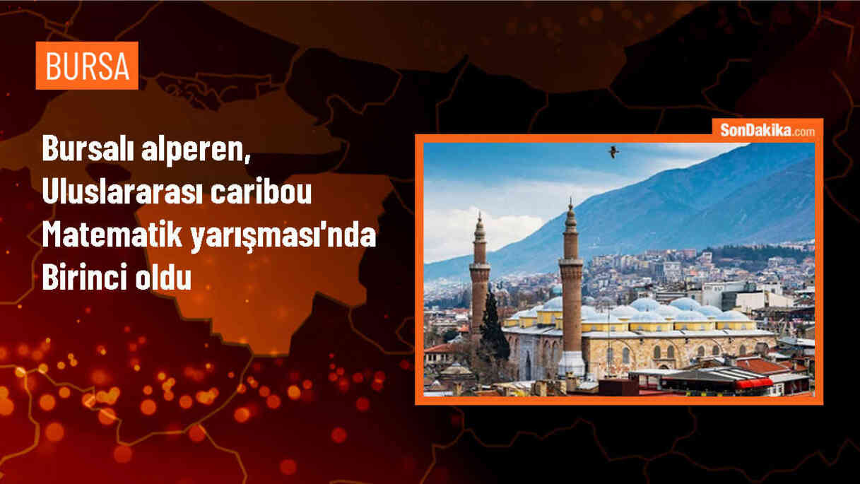 Bursa\'da İmam Hatip Ortaokulu Öğrencisi Uluslararası Matematik Yarışmasında Birinci Oldu