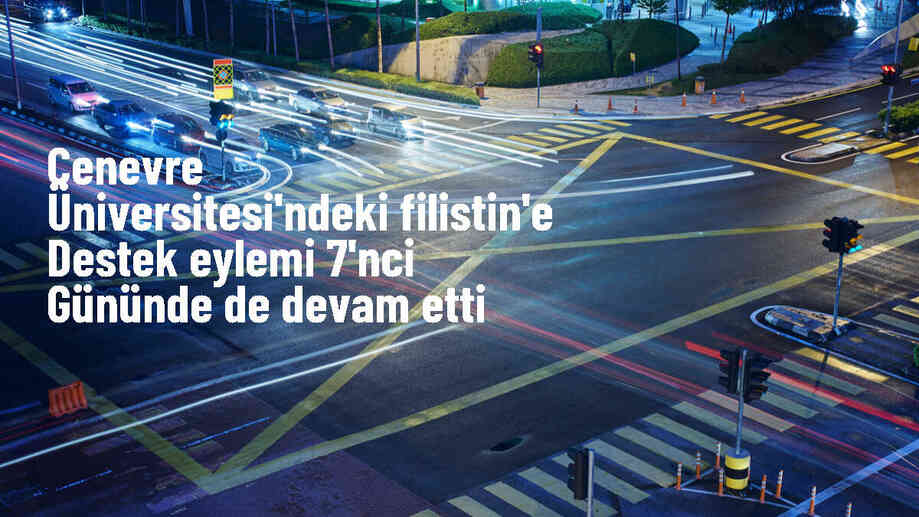 İsviçre\'de Filistin\'e Destek Eylemi 7. Gününde