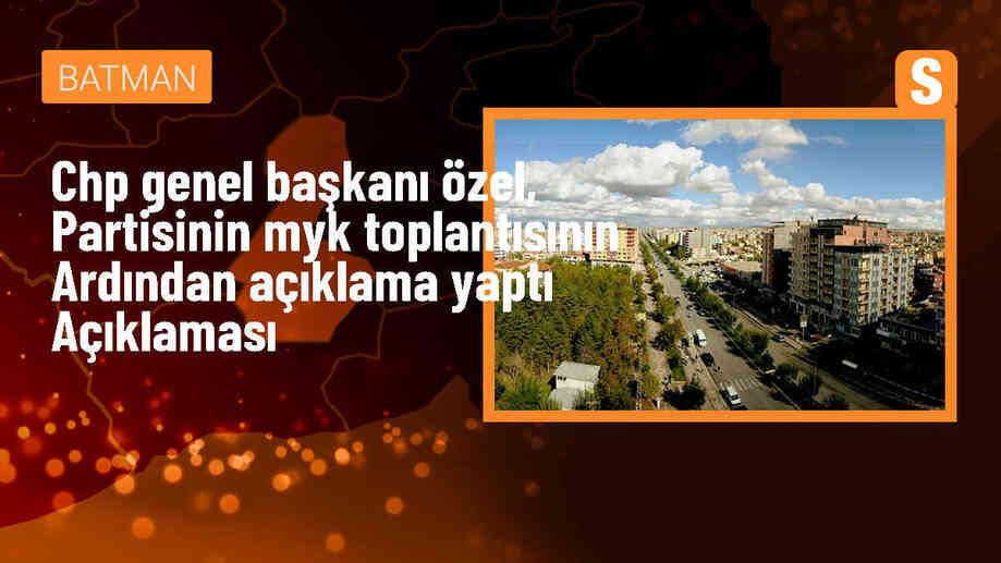 CHP Genel Başkanı Özgür Özel, Kamuda Tasarruf ve Verimlilik Paketi\'ni eleştirdi