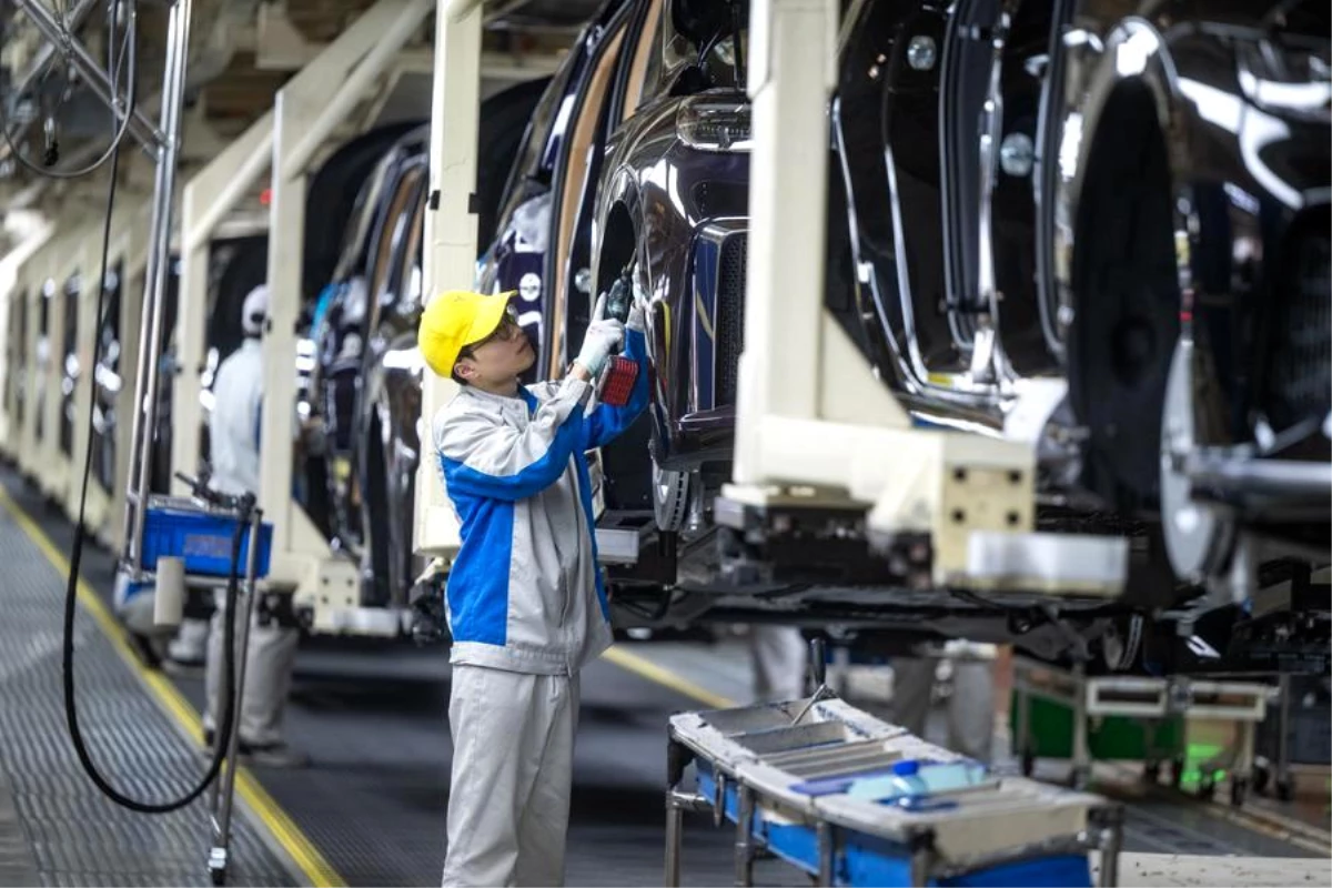 Çin Otomobil İmalat Sektörü İlk Çeyrekte Güçlü Büyüme Kaydetti