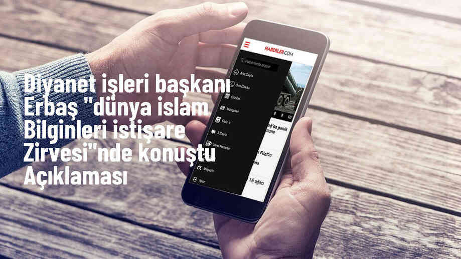 Diyanet İşleri Başkanı Ali Erbaş: Müslümanlar olarak ortak bir bilinç ve irade geliştirmeliyiz