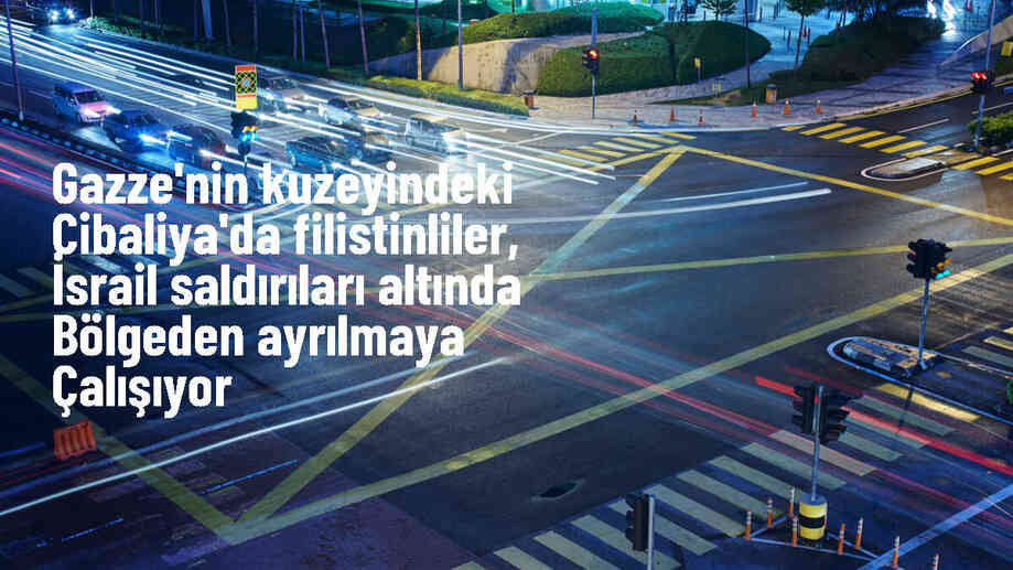 İsrail\'in Cibaliya Mülteci Kampı\'na saldırıları sürüyor, Filistinliler bölgeden ayrılmaya çalışıyor