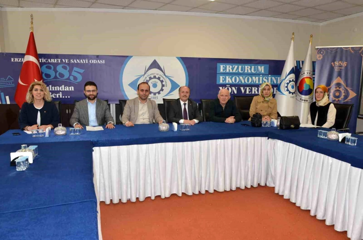 Erzurum\'da KOBİ\'lere Dijital Dönüşüm Süreçleri Hakkında Toplantı Düzenlendi