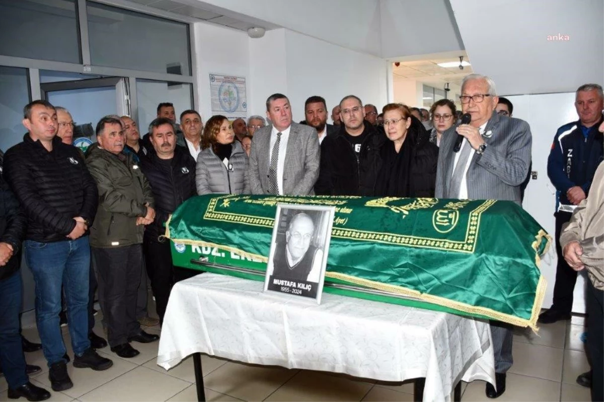 Eski Karadeniz Ereğli Belediyesi İmar Müdürü Mustafa Kılıç\'ın cenaze töreni düzenlendi