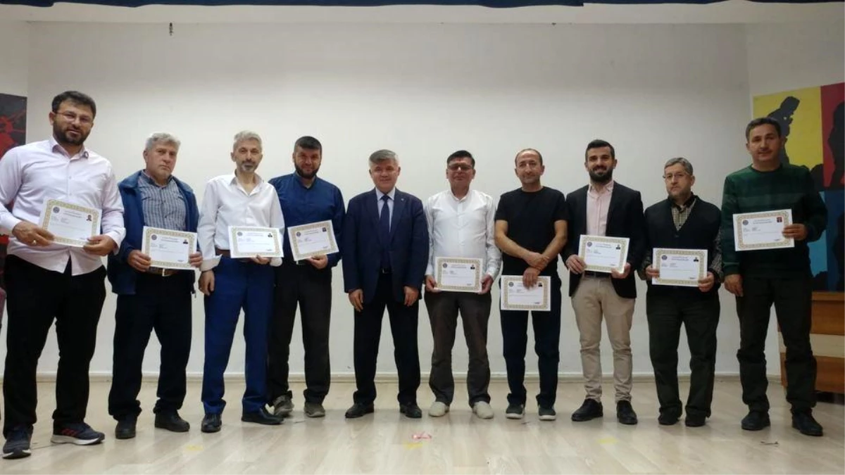 Muğla\'da Üstün Başarı Belgesi Alan Müftülük Personeli Ödüllendirildi