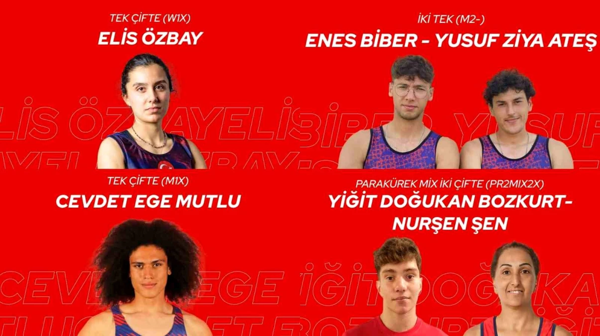 Türkiye Kürek Milli Takımı, 2024 Dünya Olimpiyat ve Paralimpik Oyunları Kota Yarışları\'nda mücadele edecek