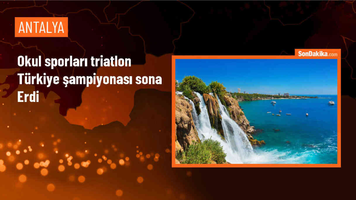 Fethiye\'de düzenlenen Okul Sporları Triatlon Türkiye Şampiyonası sona erdi