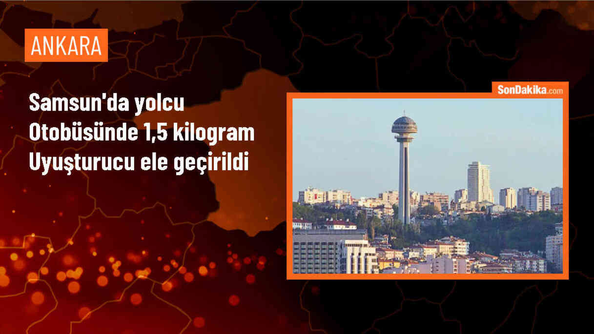 Samsun\'da Yolcu Otobüsünde Uyuşturucu Operasyonu: 1,5 Kilogram Ele Geçirildi