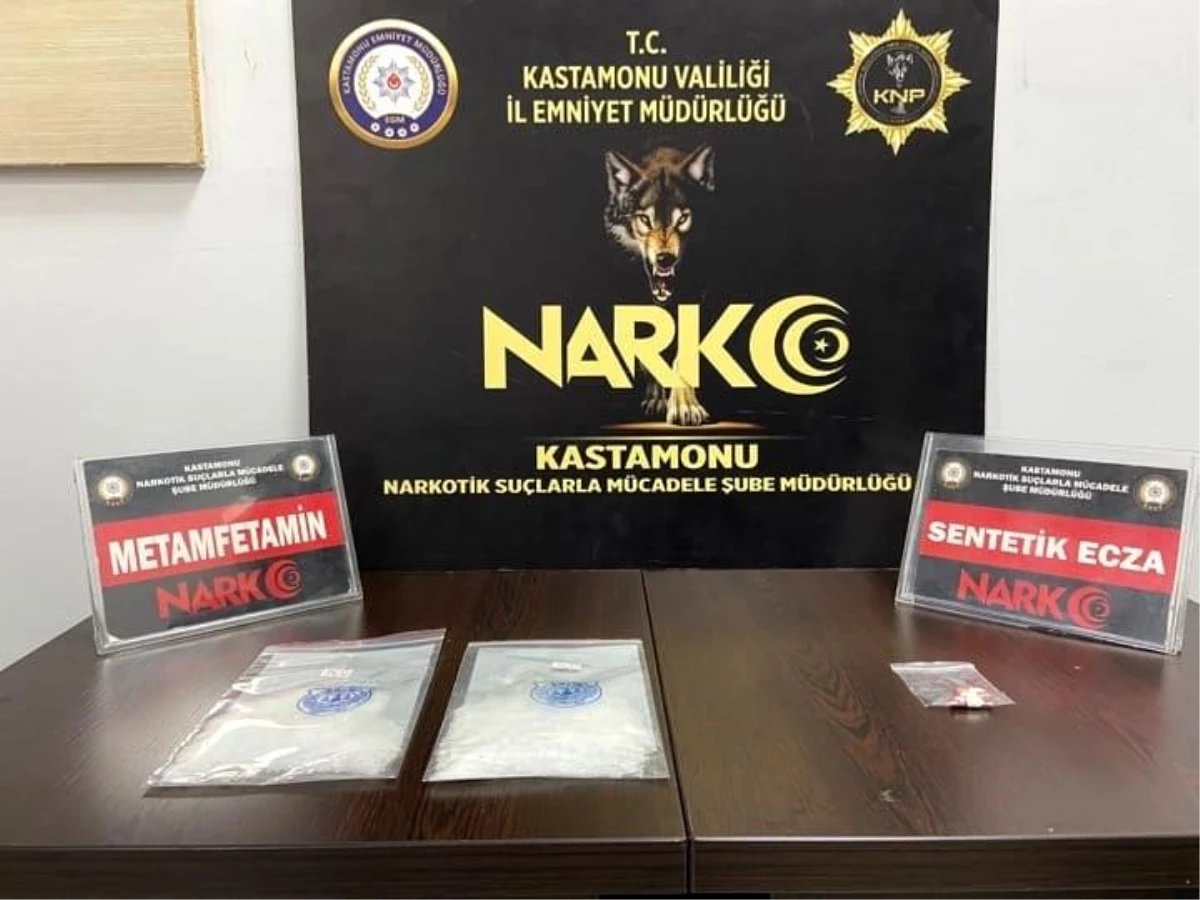 Kastamonu\'da Sigara Paketine Gizlenmiş Uyuşturucu Ele Geçirildi