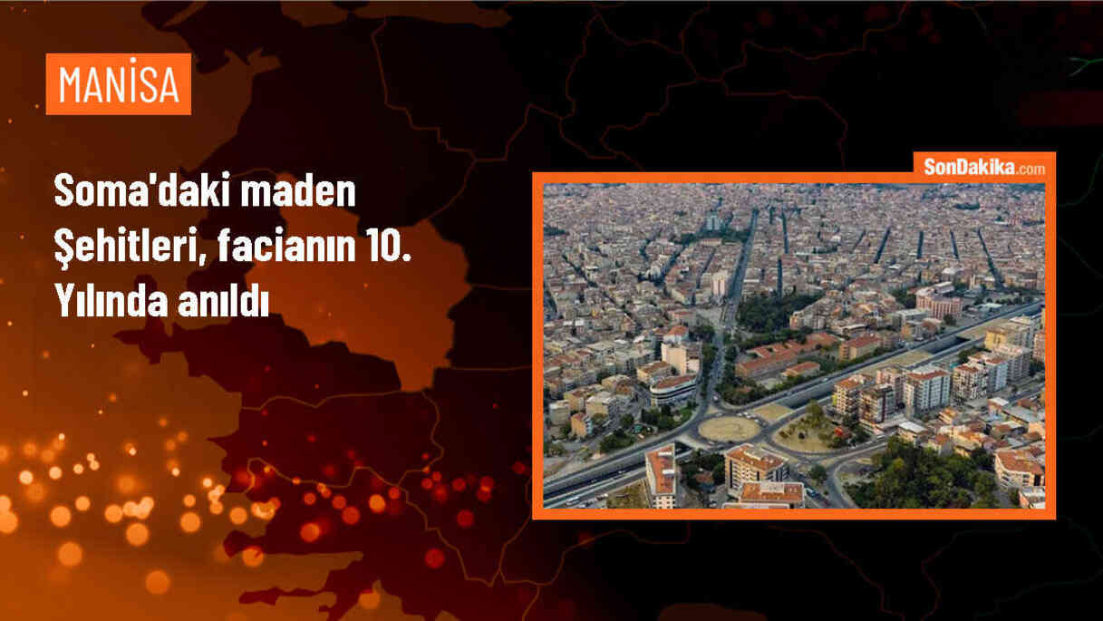 Soma maden faciasında şehit olan 301 işçi için anma programı düzenlendi