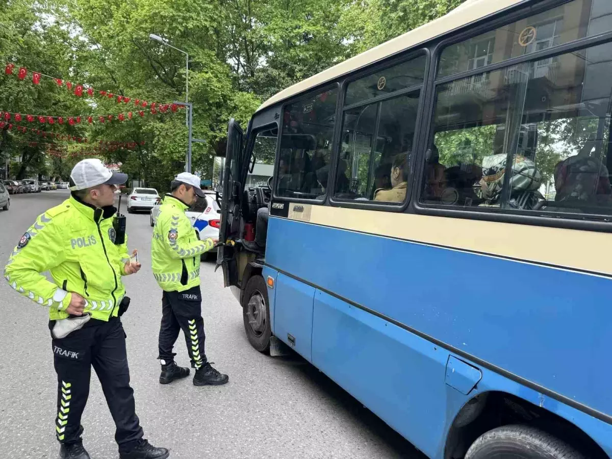 Zonguldak\'ta ticari araçlara yönelik uygulama yapıldı