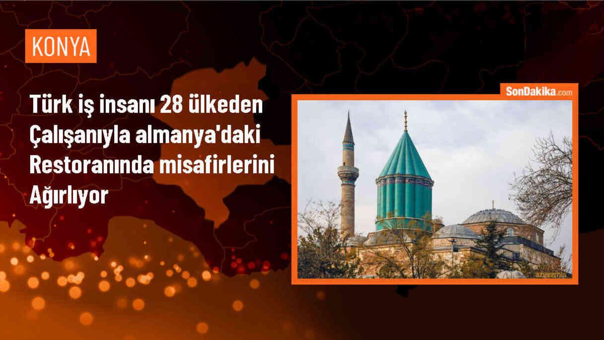 Almanya\'da Türk İş İnsanı 28 Farklı Ülkeden Çalışanıyla Restoranını İşletiyor