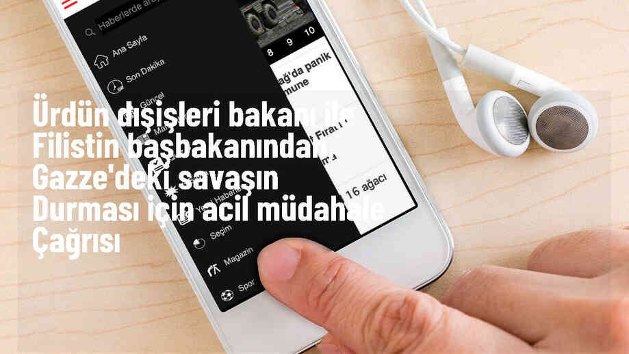 Ürdün ve Filistin, İsrail\'in Gazze saldırılarının durması için harekete geçilmesi çağrısı yaptı