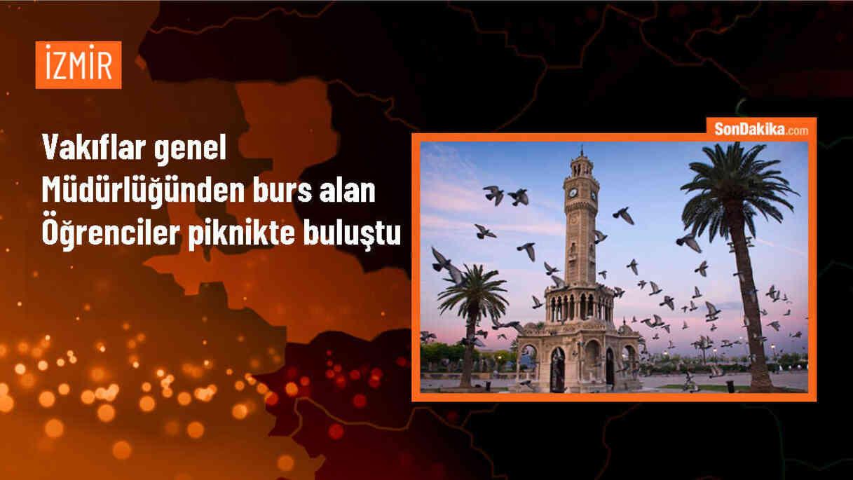 İzmir Vakıflar Bölge Müdürlüğü, burs alan öğrencilere piknik düzenledi