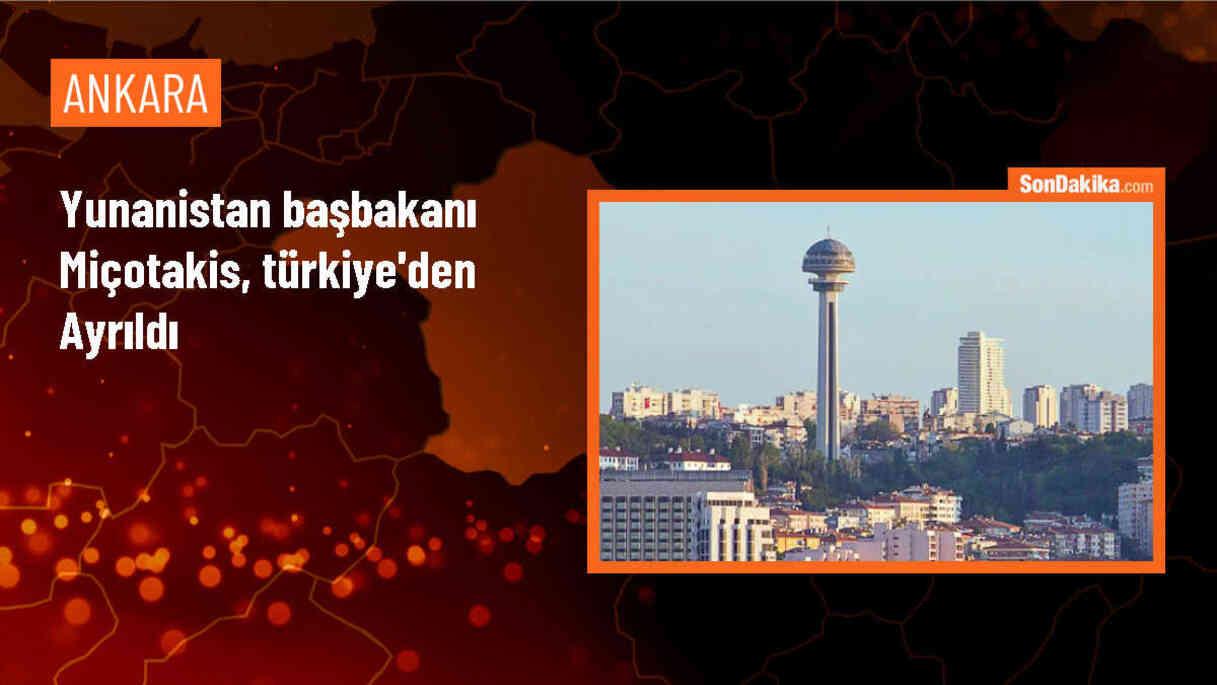 Yunanistan Başbakanı Miçotakis, Erdoğan ile görüşmenin ardından Ankara\'dan ayrıldı