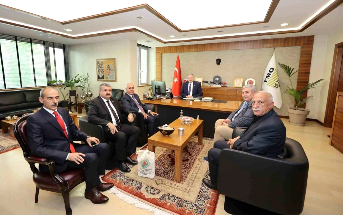 Adıyaman Ziraat Odaları Ankara\'da Bürokrasi ile Görüşmelerde Bulundu