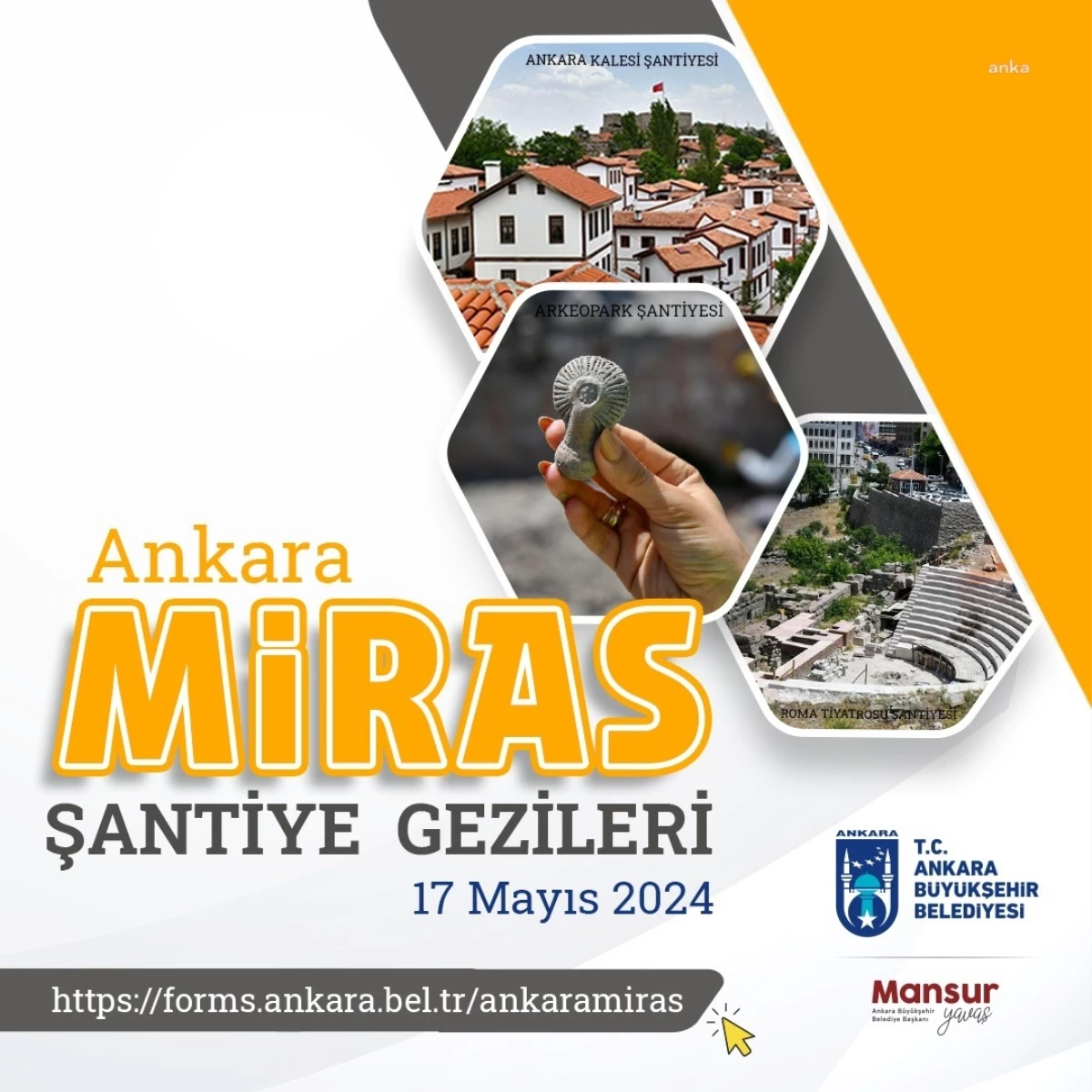 Ankara Büyükşehir Belediyesi, Ankara Miras Şantiye Gezileri\'ne Davet Ediyor