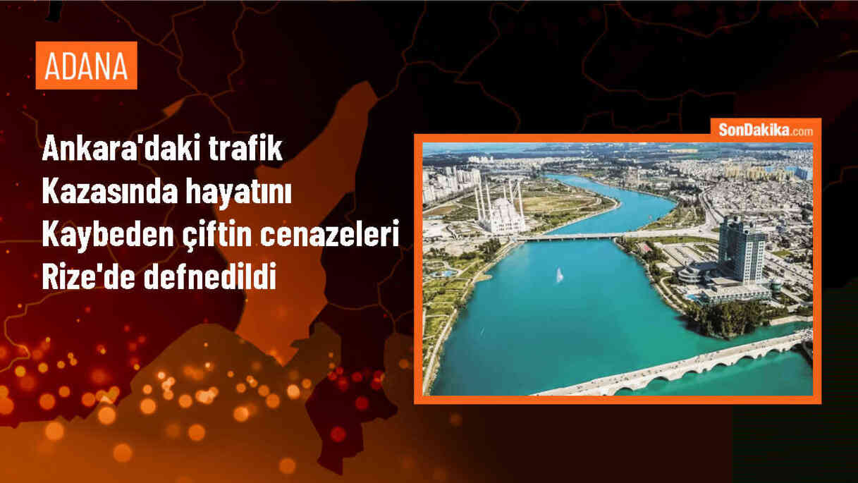 Ankara\'da trafik kazasında hayatını kaybeden çiftin cenazesi Rize\'de defnedildi