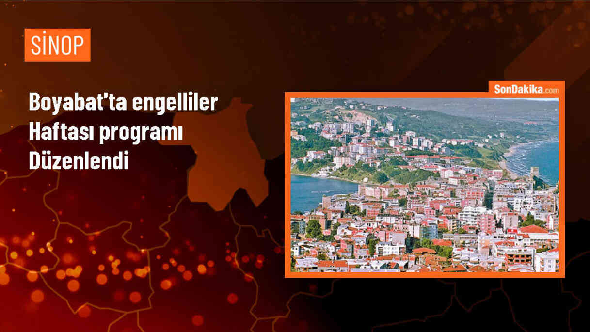Boyabat\'ta Engelliler Haftası Programı Düzenlendi