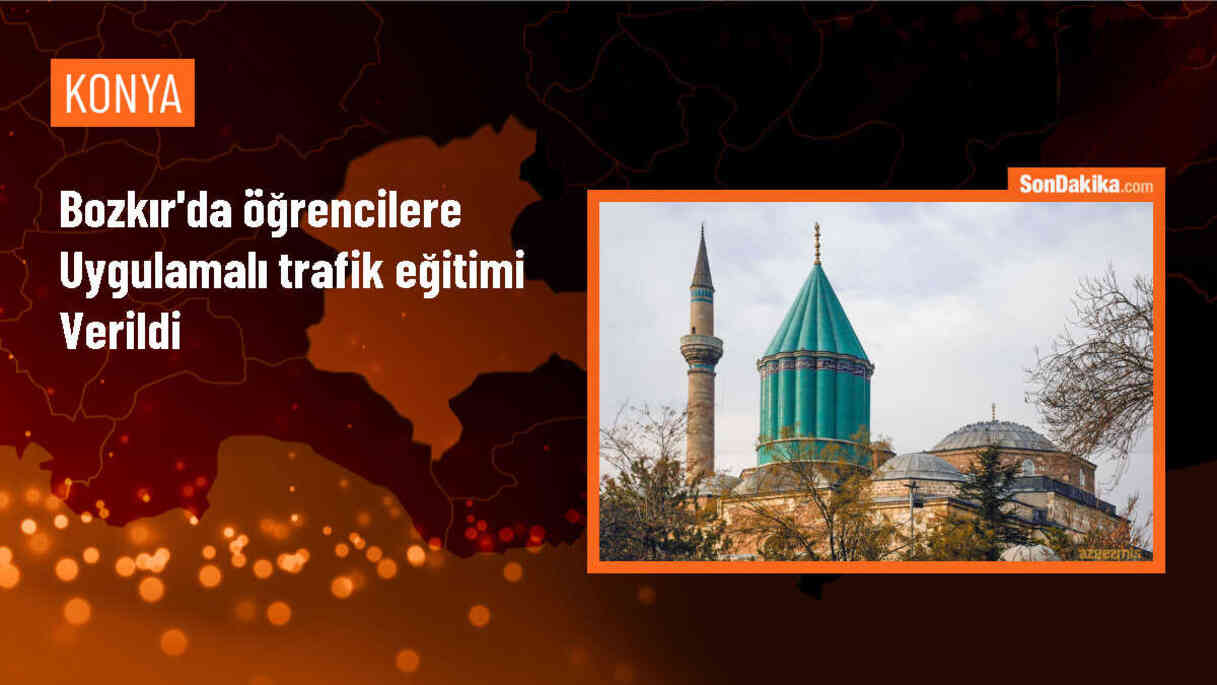 Konya\'da İlkokul Öğrencilerine Uygulamalı Trafik Eğitimi Verildi