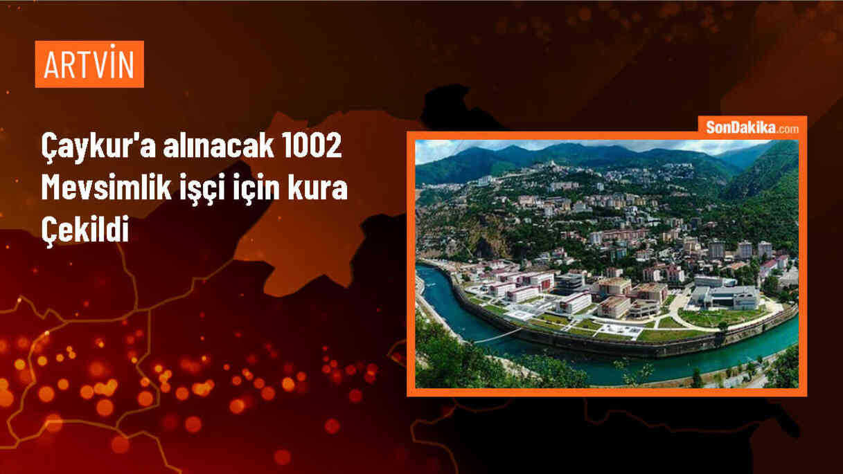 ÇAYKUR fabrikalarında çalışacak mevsimlik işçiler kura ile belirlendi