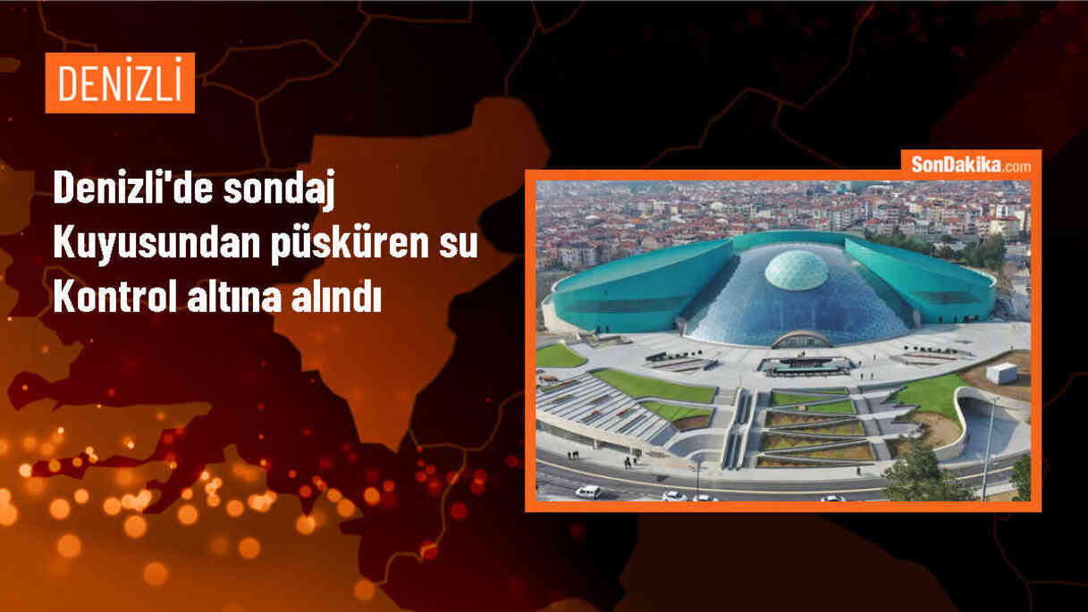 Denizli Sarayköy\'de Jeotermal Patlama Sonrası Kaynak Kontrol Altına Alındı