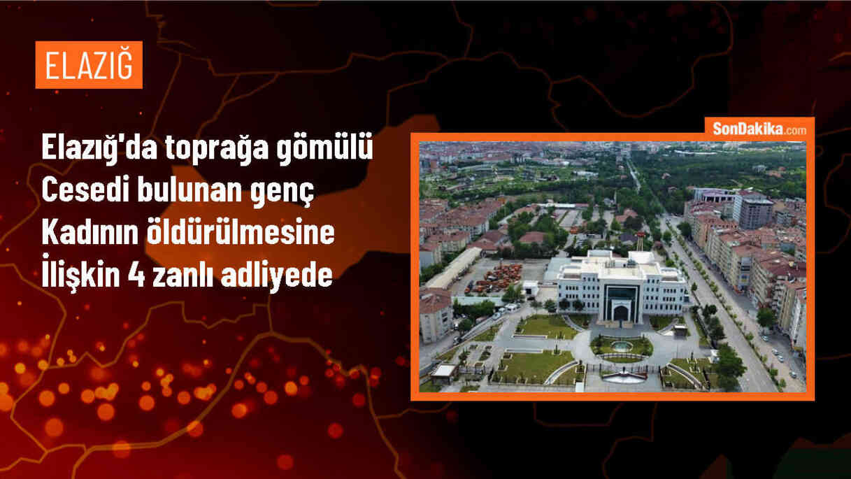 Elazığ\'da kayıp kadının cesedinin bulunmasıyla ilgili 4 zanlı adliyeye sevk edildi