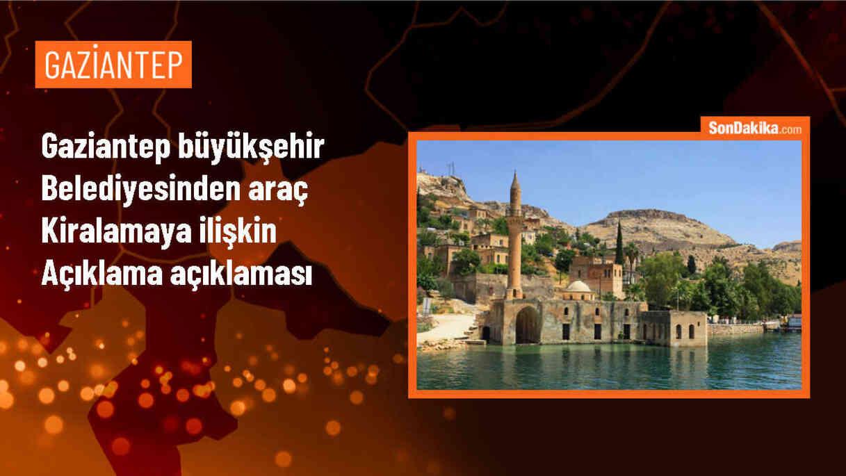 Gaziantep Büyükşehir Belediyesi, araç kiralama iddialarını yalanladı